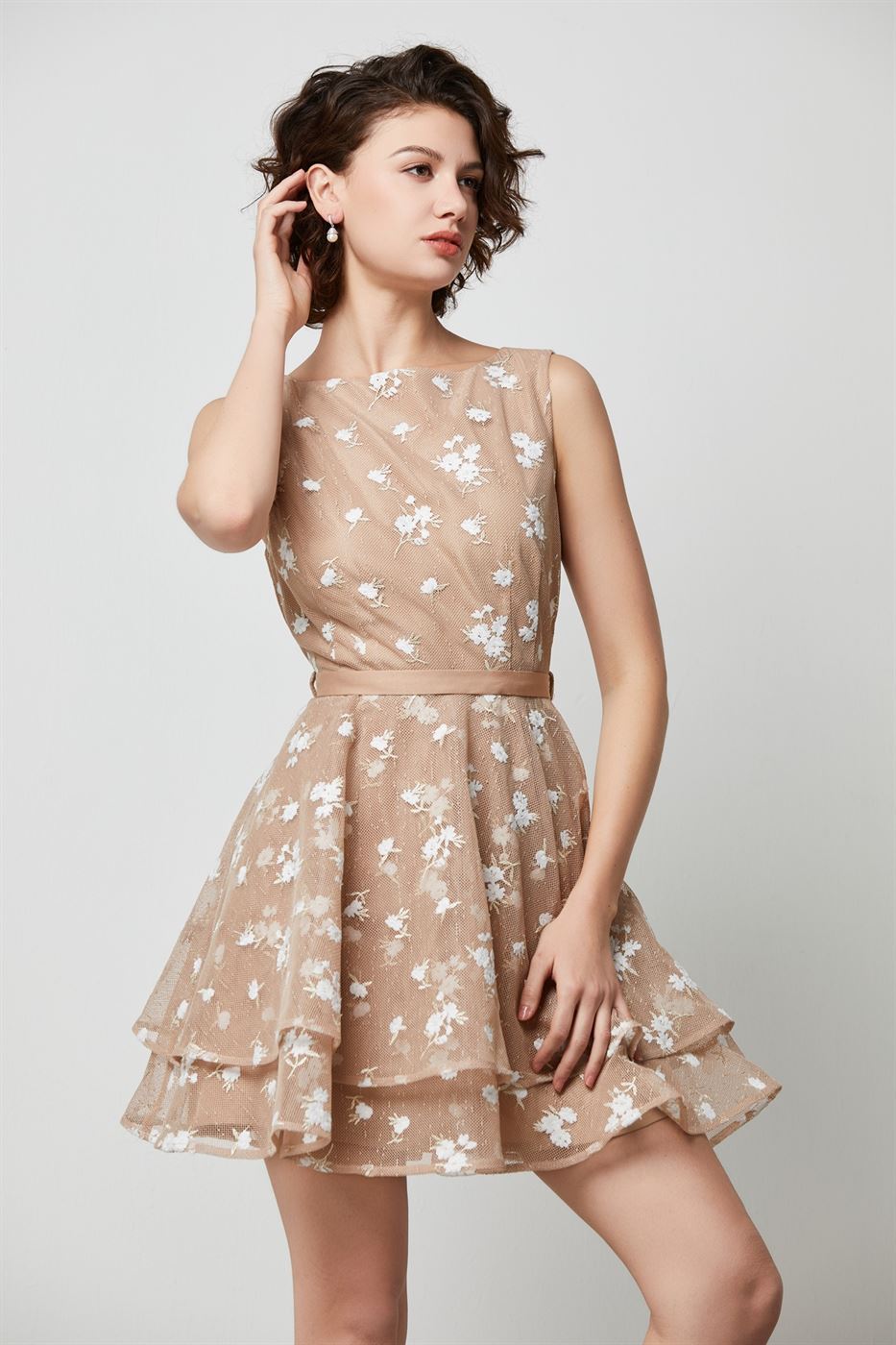 Tiered Short Dress - Femi9 EG