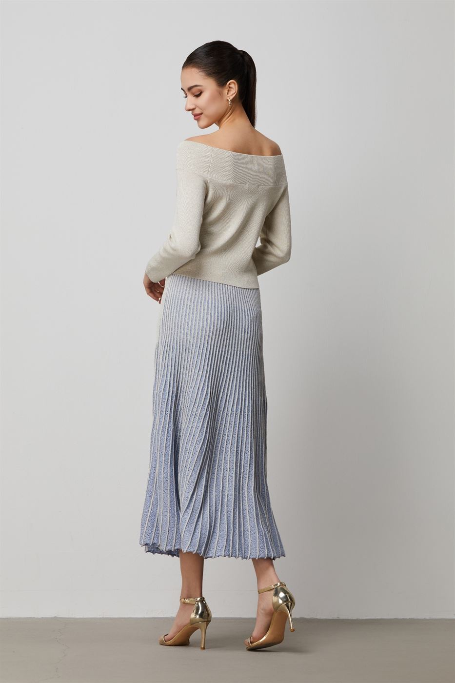 Button Line Knit Top - Femi9 EG