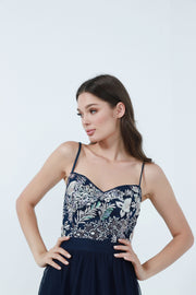 Sequin Mesh Cropped Top - Femi9 EG