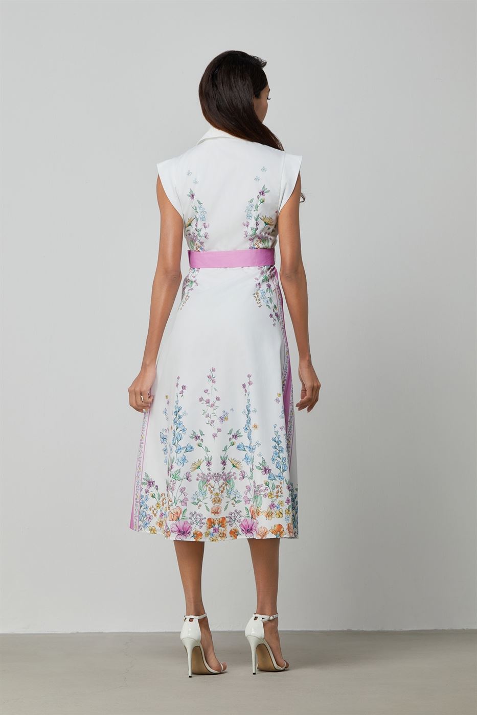 Classic A-Line Midi Dress - Femi9 EG