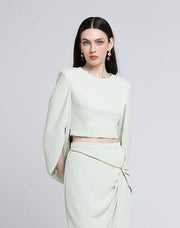 Cape Crop Top - Femi9 EG