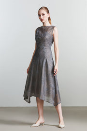 Unique Pattern Dress - Femi9 EG