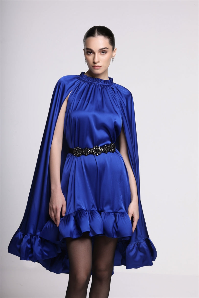 Cape Midi Dress - Femi9 EG