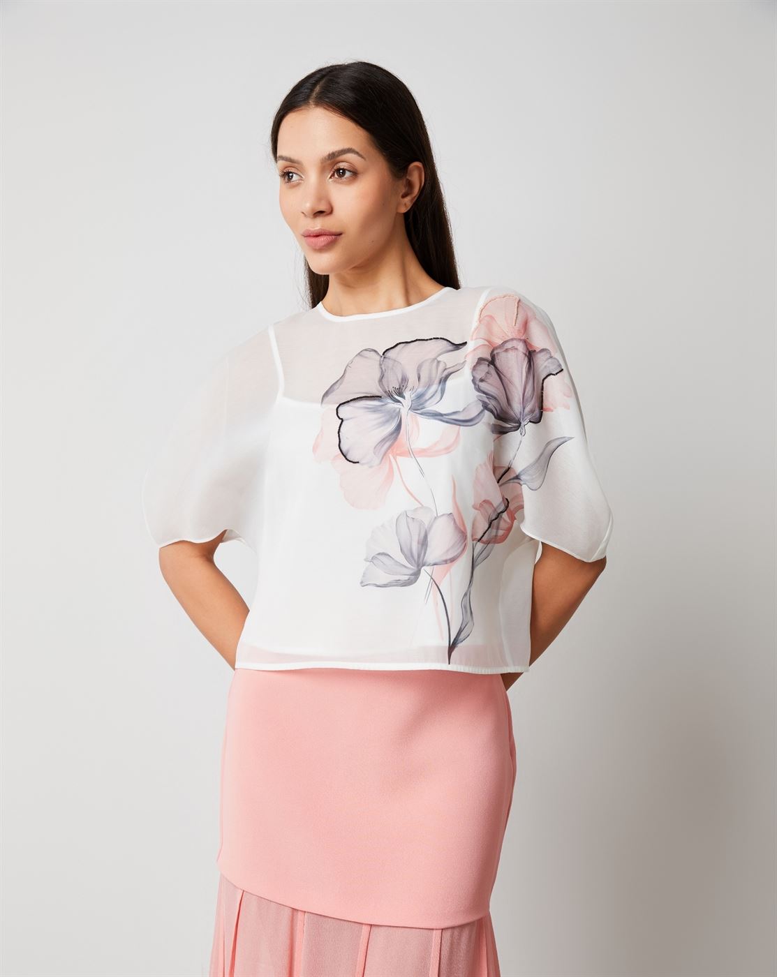 Printed Blouse - Femi9 EG