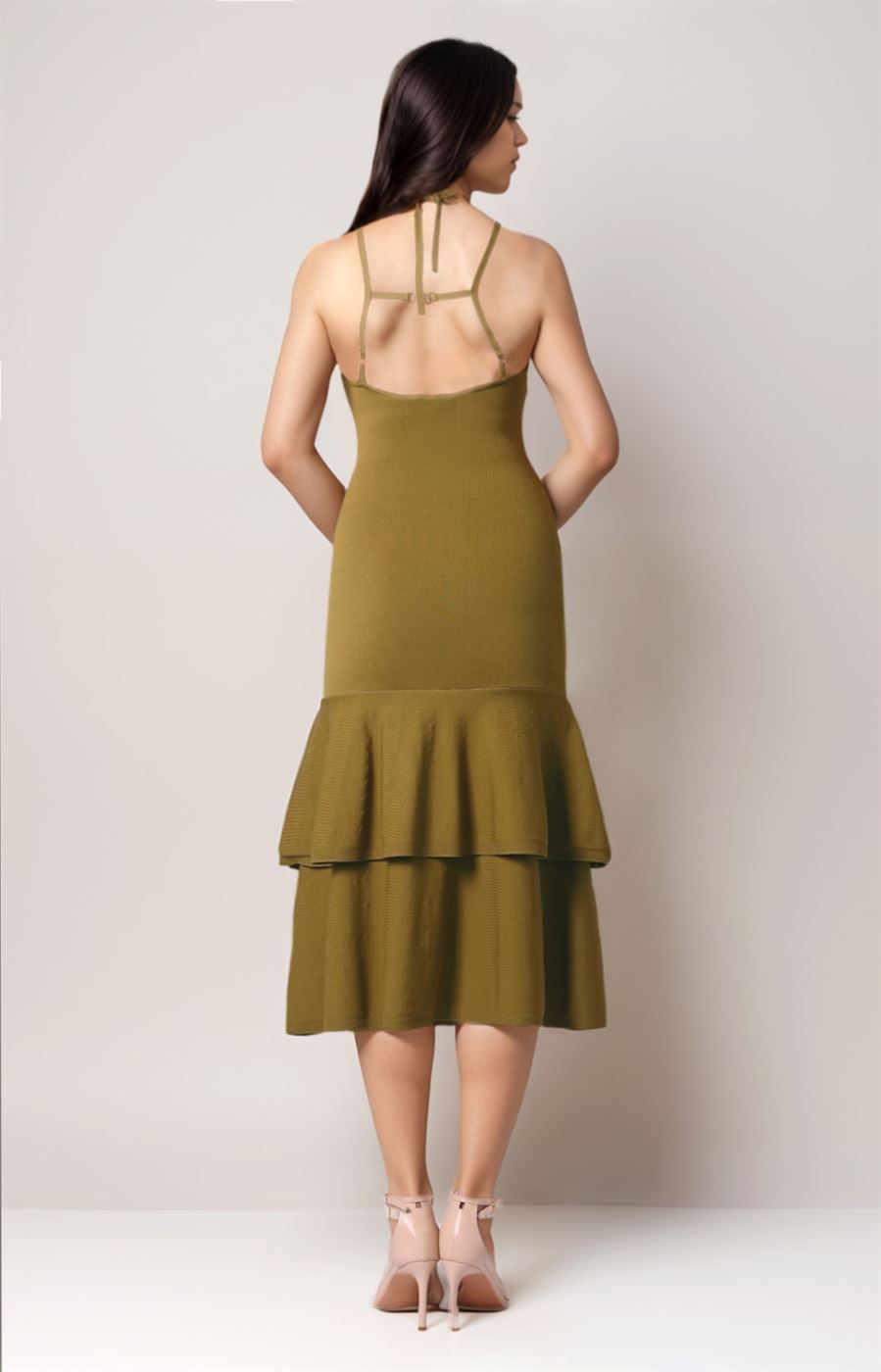 Layered  Knit Dress - Femi9 EG