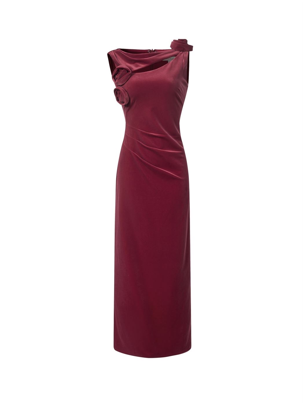 Cutouts Velvet Dress - Femi9 EG