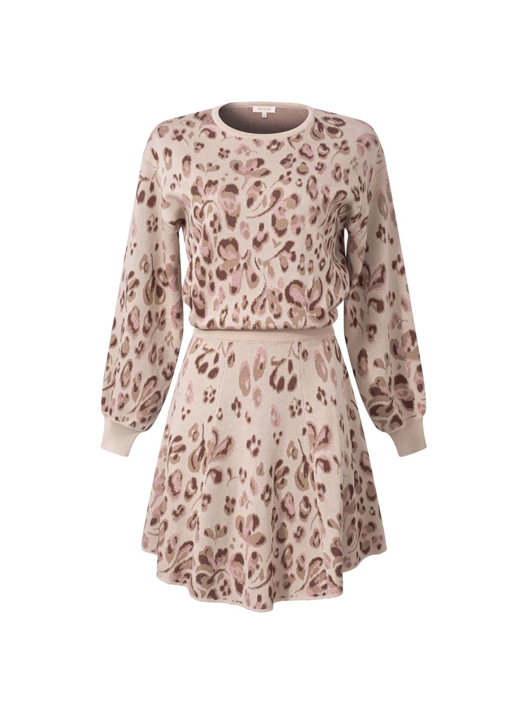 Printed Knit Mini Dress - Femi9 EG
