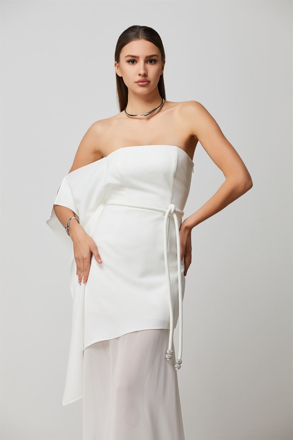 Chiffon Maxi Dress - Femi9 EG