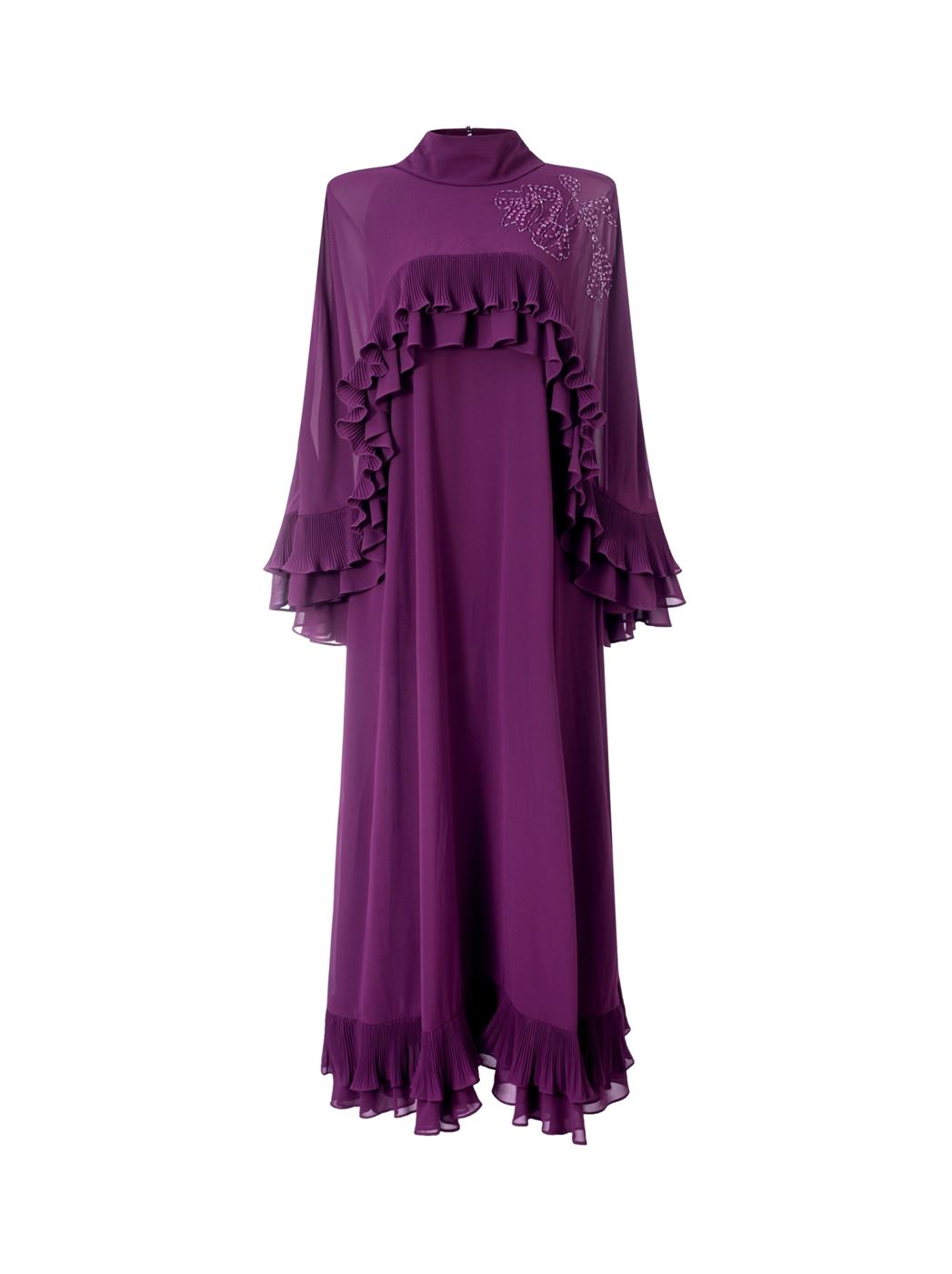 Ruffles Details Dress - Femi9 EG