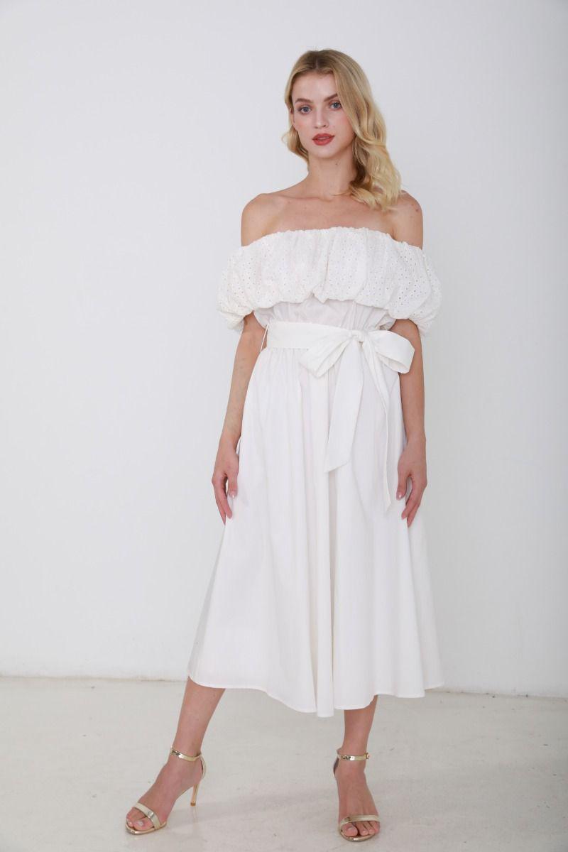 Bow-Tie Belt Dress - Femi9 EG