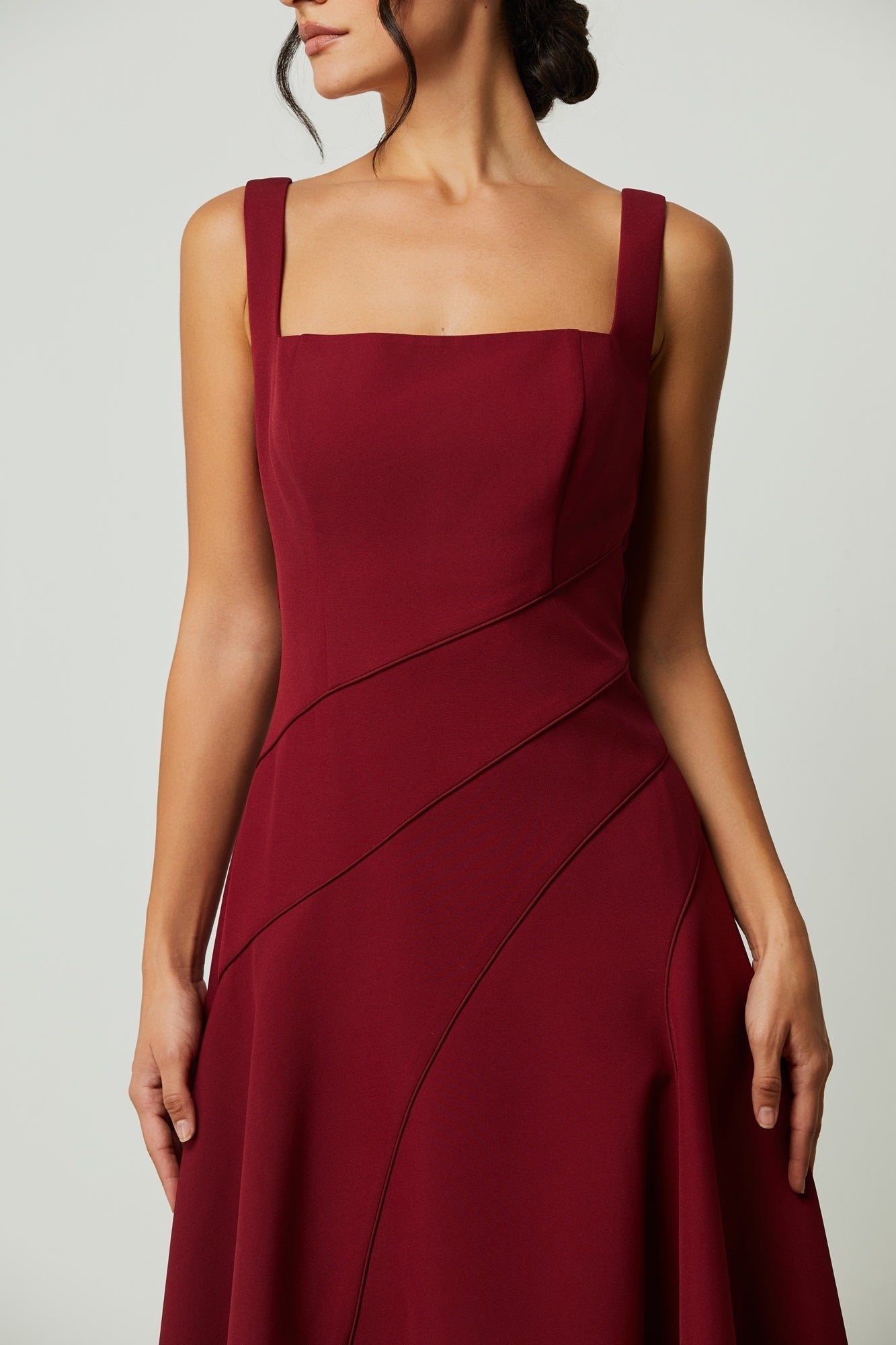 Asymmetrical Hem Dress - Femi9 EG