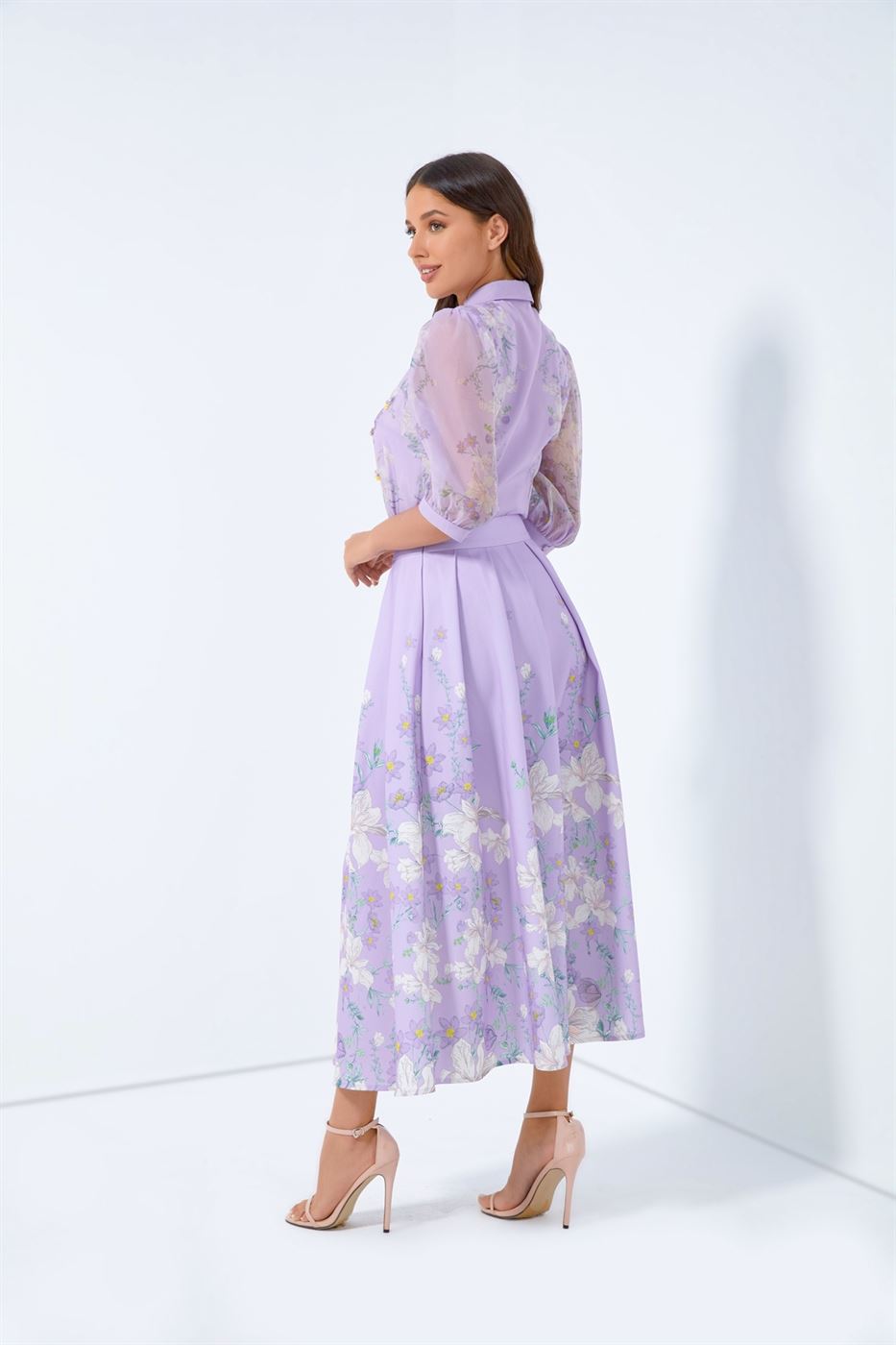 Placement Printed Skirt - Femi9 EG