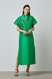 Embellished Taffeta Kaftan - Femi9 EG