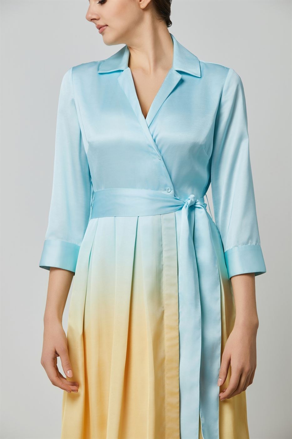 Midi Length Shirt Dress - Femi9 EG