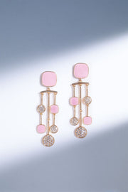 Faux Crystals Drop Earrings - Femi9 EG