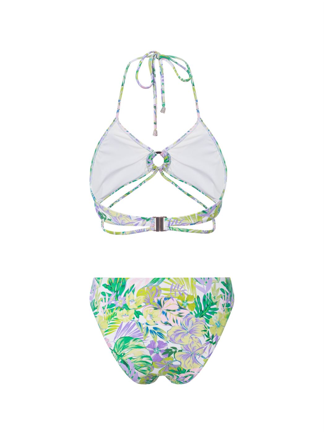 Leaf Print Bikini Suit - Femi9 EG