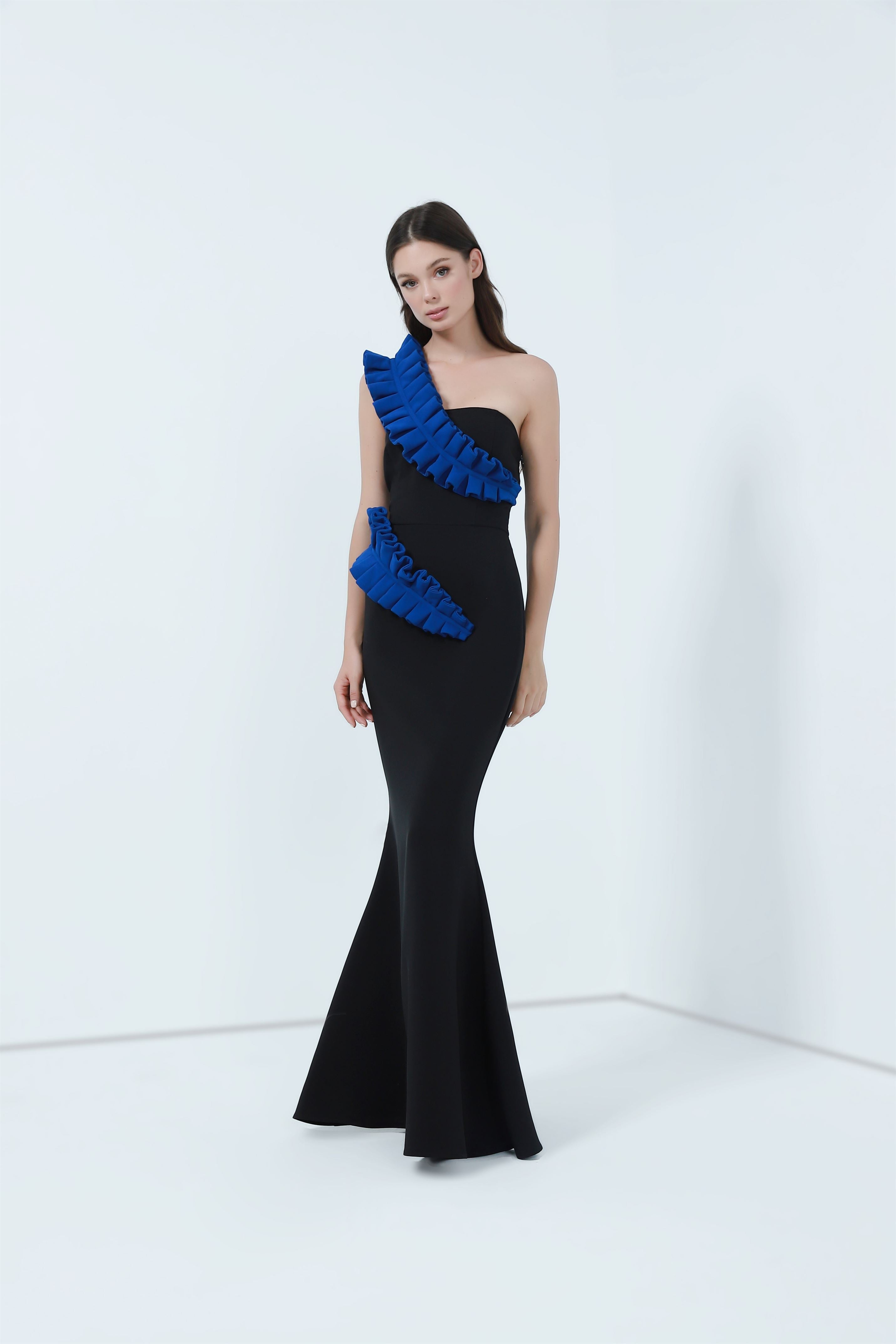 Fish Tail Floor Length Dress - Femi9 EG