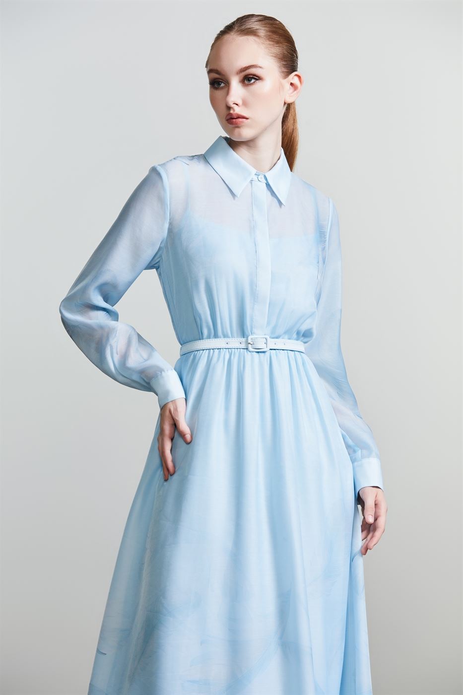 Printed Shirt Dress - Femi9 EG