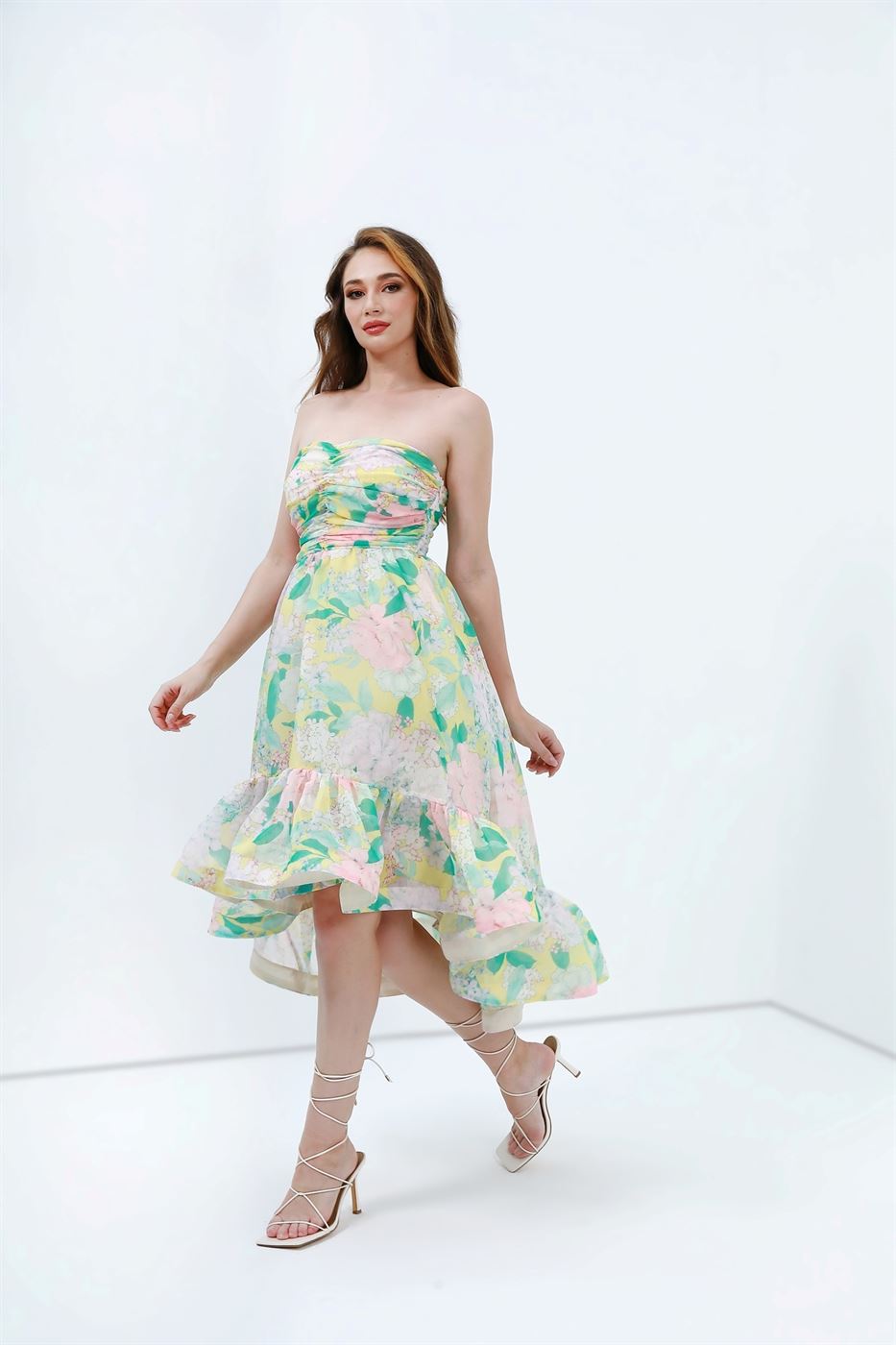 All Over Printed Dress - Femi9 EG