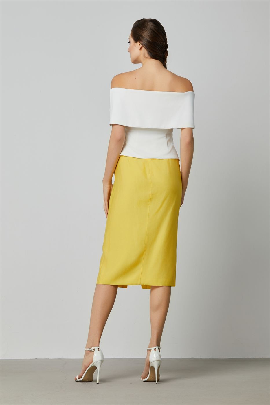 Midi Pencil Skirt - Femi9 EG