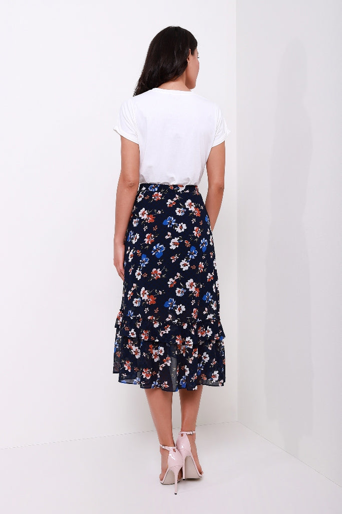 Chiffon Floral Skirt - Femi9 EG