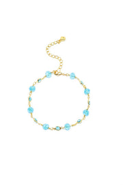 Blue Tone Beads Bracelet - Femi9 EG