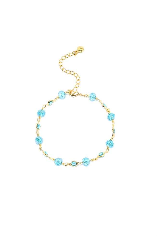 Blue Tone Beads Bracelet - Femi9 EG