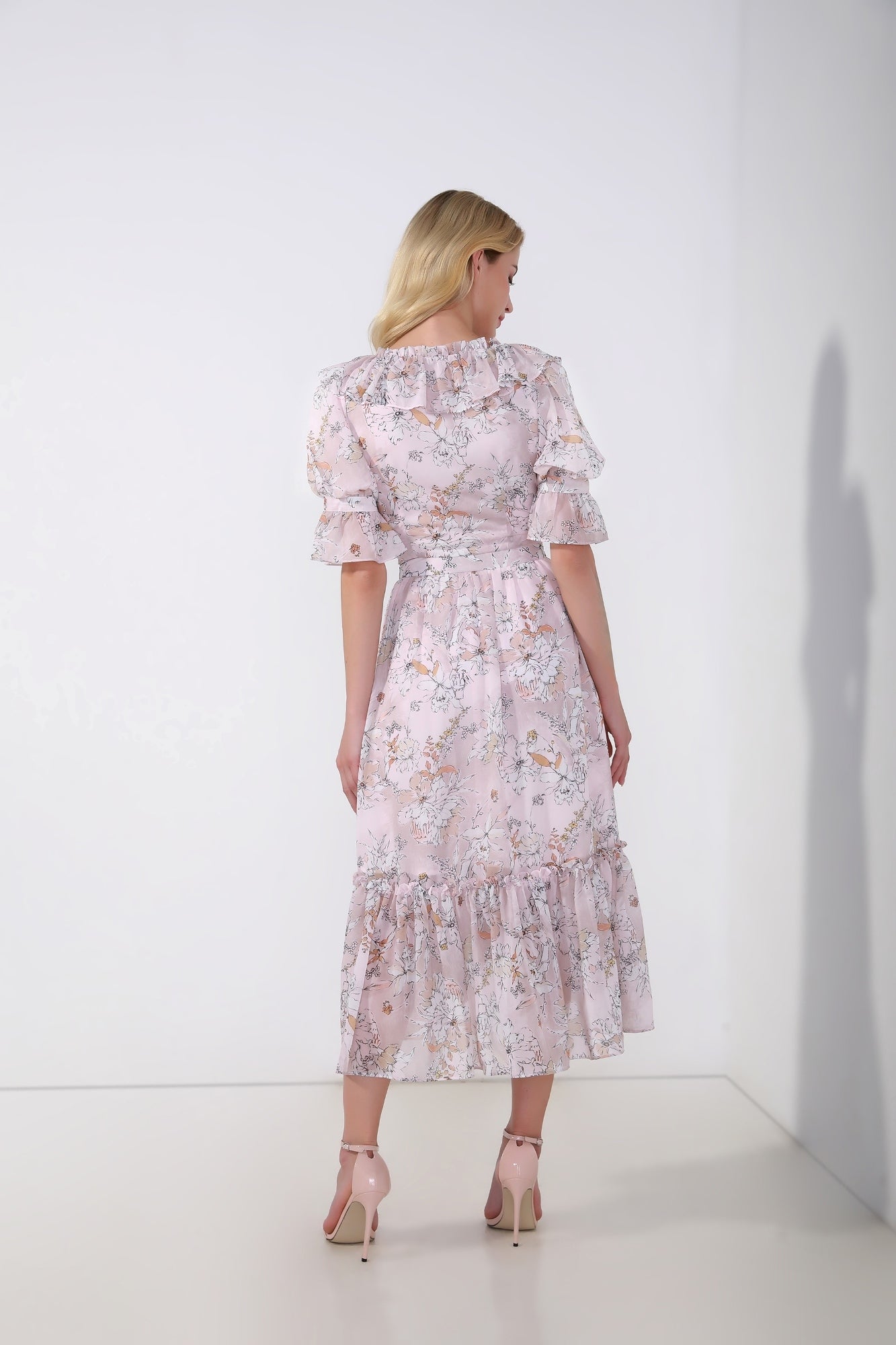 Floral Printed Skirt - Femi9 EG