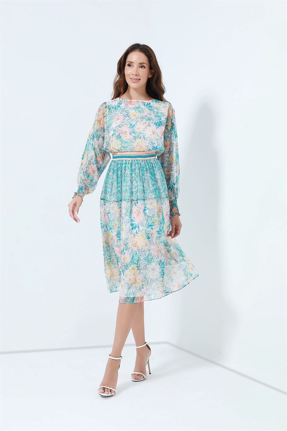 Allover Printed Dress - Femi9 EG