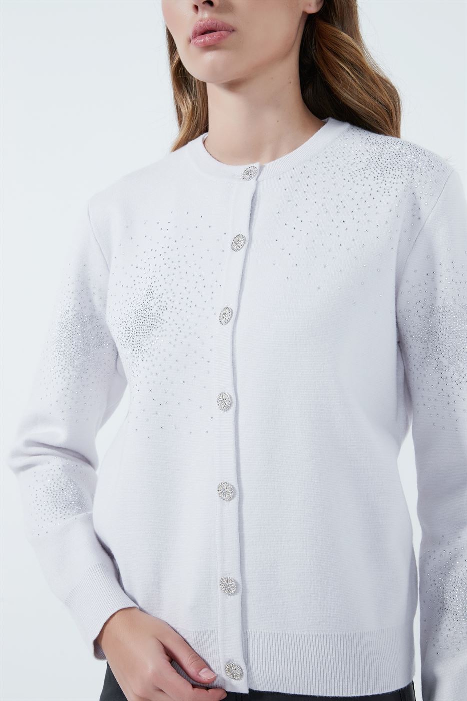 Embellished Cardigan - Femi9 EG