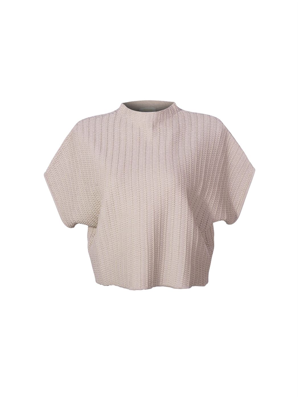 Dropped Sleeve Knitted Top - Femi9 EG