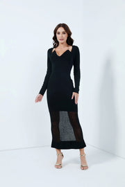 Sheel Detail Midi Dress - Femi9 EG