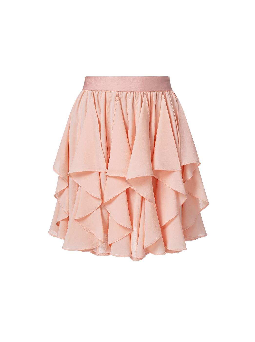 Layered Ruffles Mini Skirt - Femi9 EG