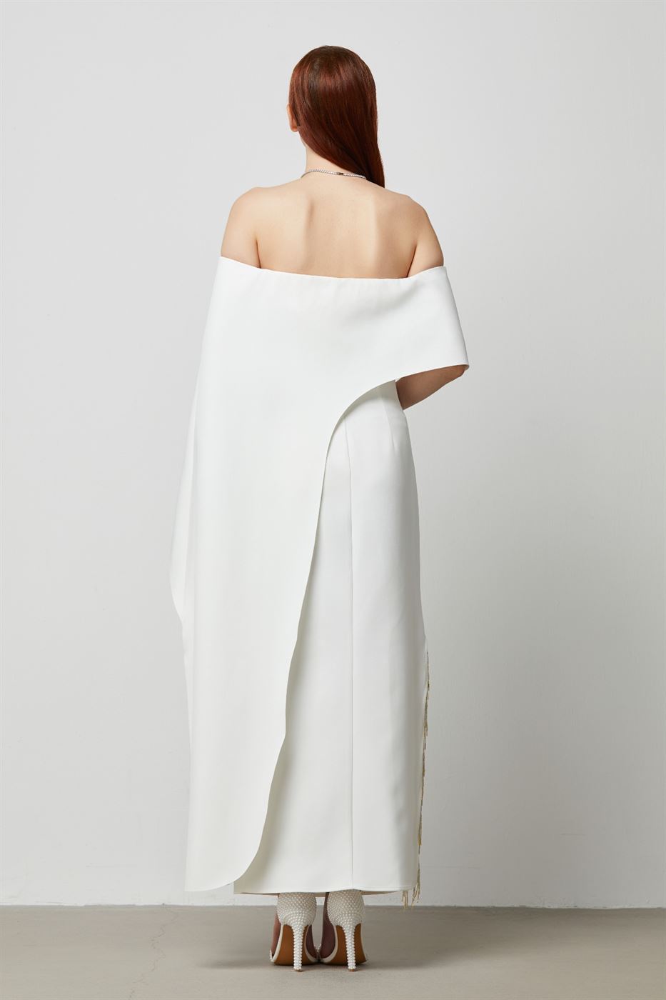 Off Shoulder Long Dress - Femi9 EG