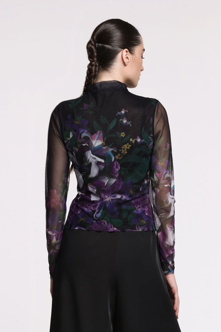 Printed Mesh Top - Femi9 EG